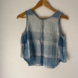 Anthropologie Cloth + Stone Linen Tank Top